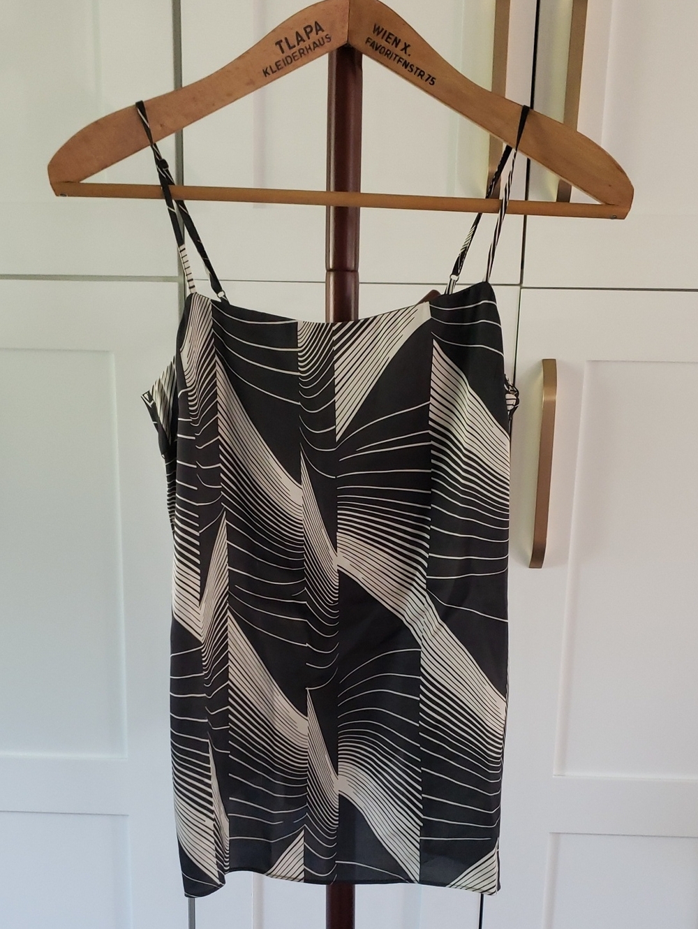 Nordstrom Black White Cami